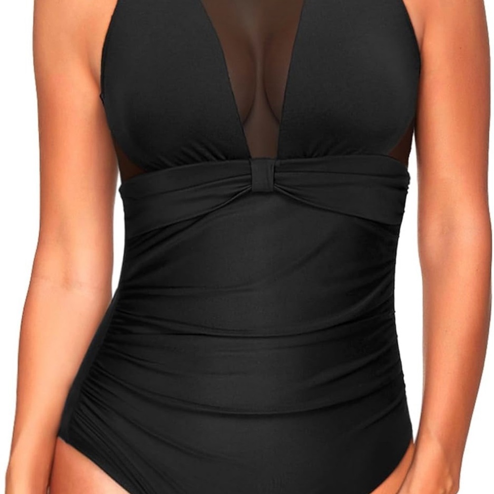 Elegant Black Women's Swimsuit